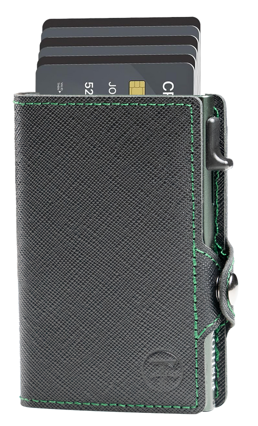 Venus Series Portafoglio RFID Slim AIRTAG NERO